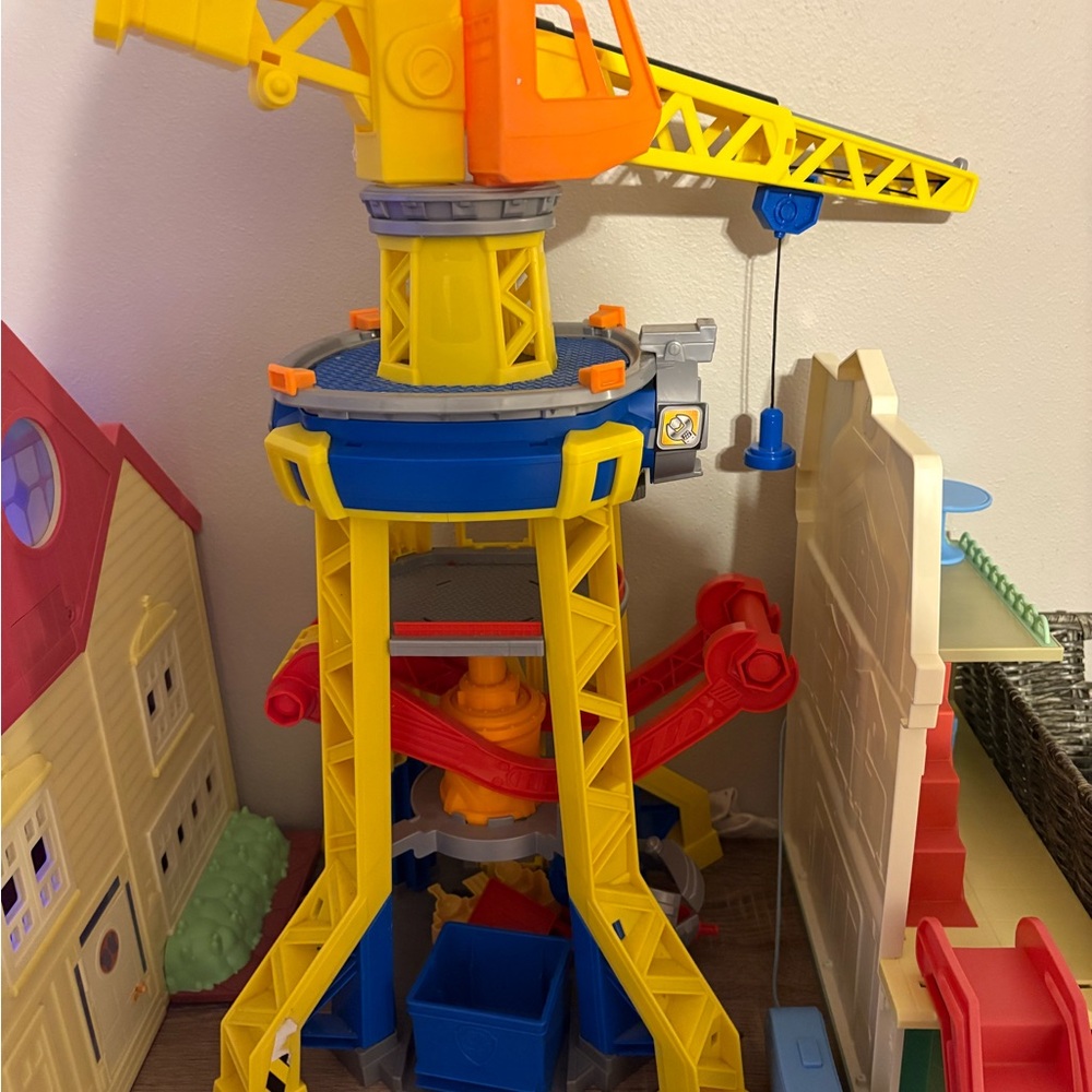 Rubble and Crew tower